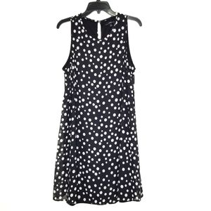 R&K Black and White Polka Dot Dress